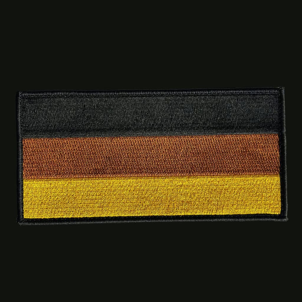 Deutschland Plattenträger Patch - Operative Ausstattung